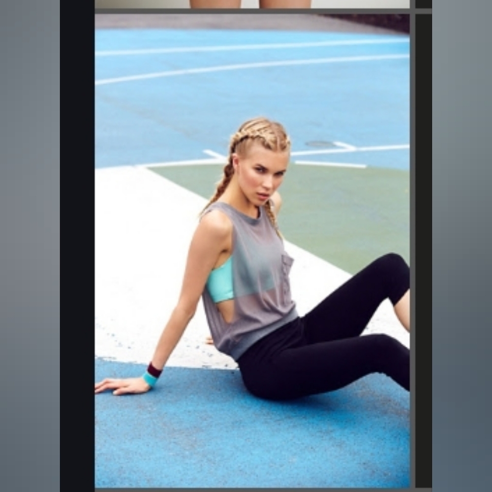 Free People Sheer Active Top